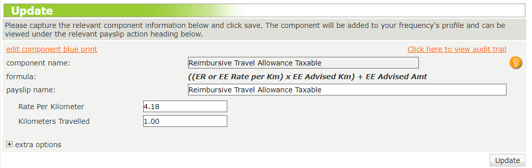 reimbursive travel allowance source code