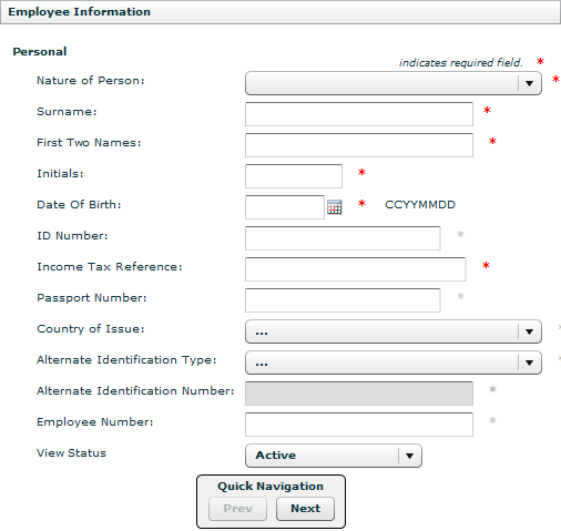 Employee Needs To Have A Valid Income Tax Reference Number